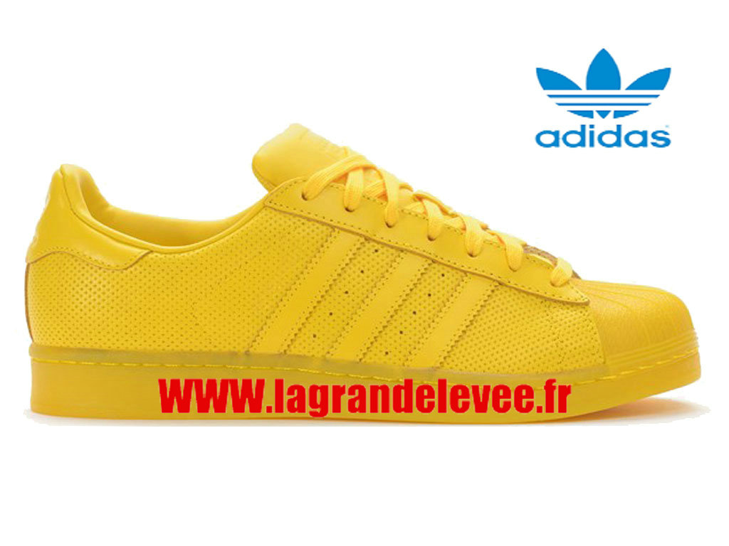 adidas superstar homme jaune